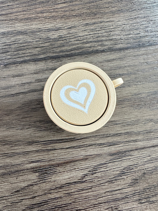 Mini Coffee Cup Clicker ☕️🤍
