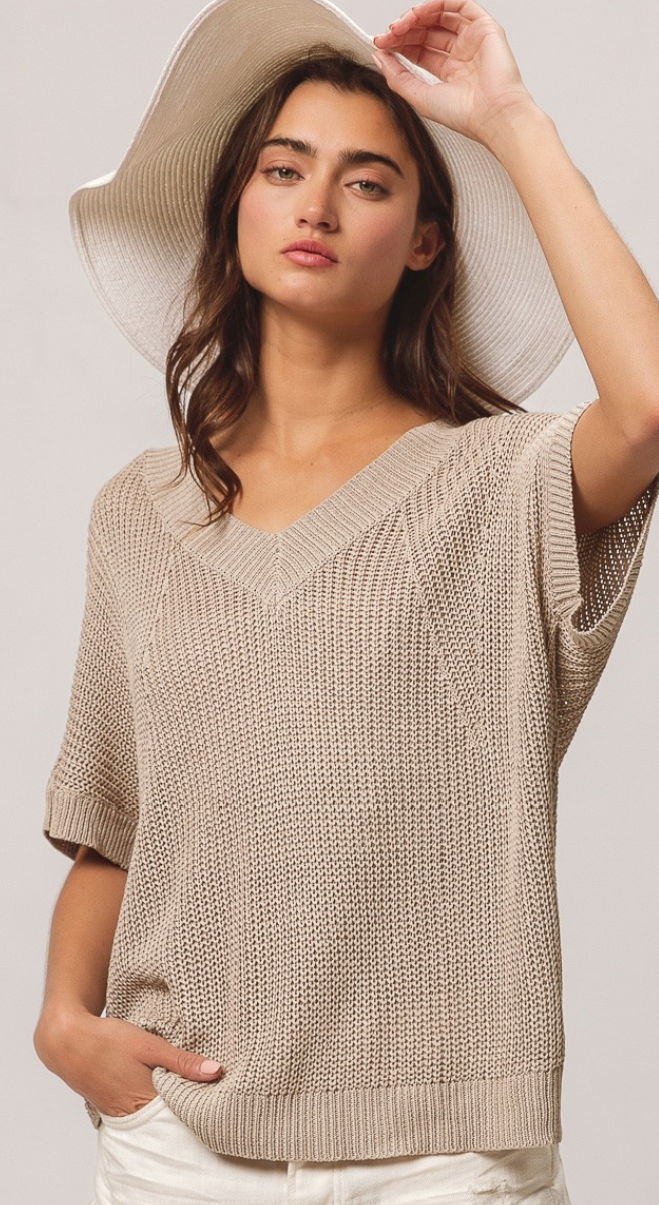 Lightweight V-Neck Sweater