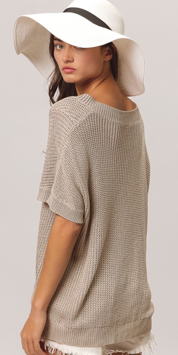 Lightweight V-Neck Sweater