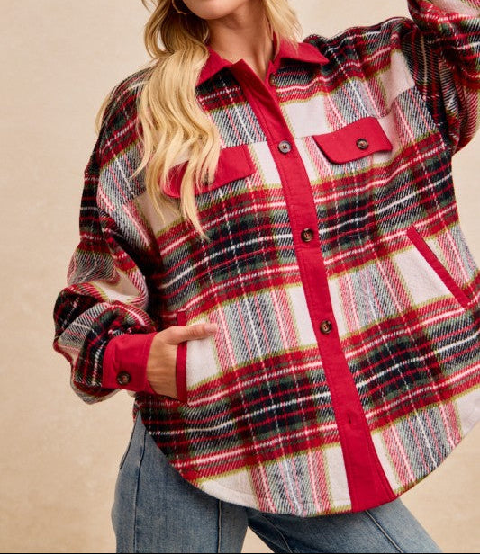 Fireside Plaid Shacket
