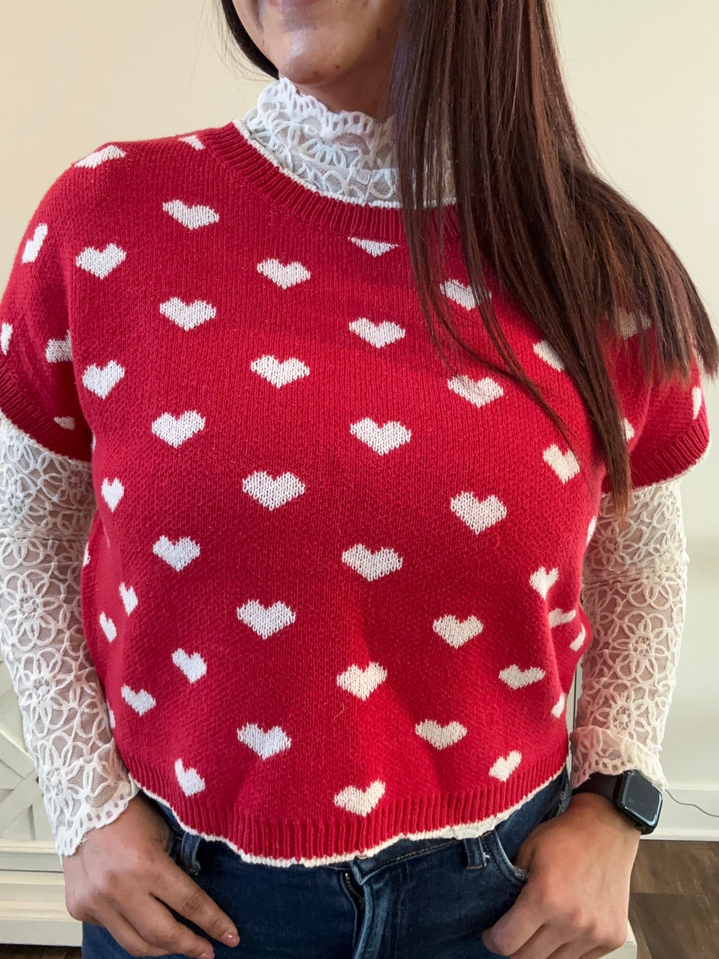 Love You More Sweater Top
