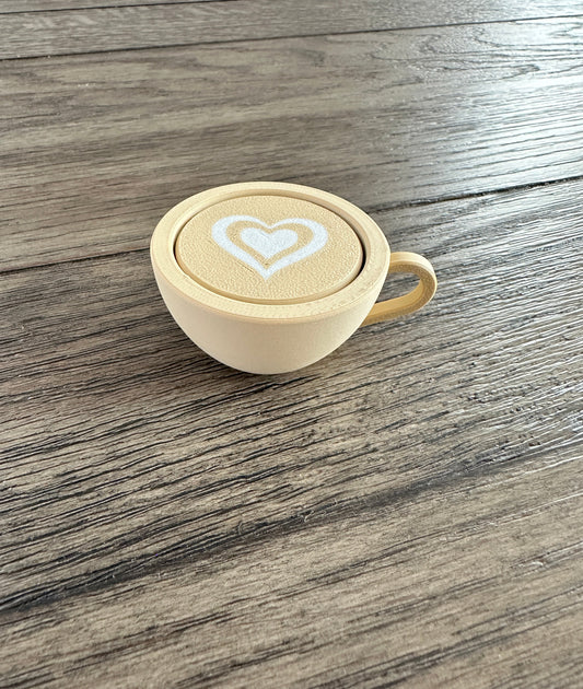 Mini Coffee Cup Clicker ☕️🤍
