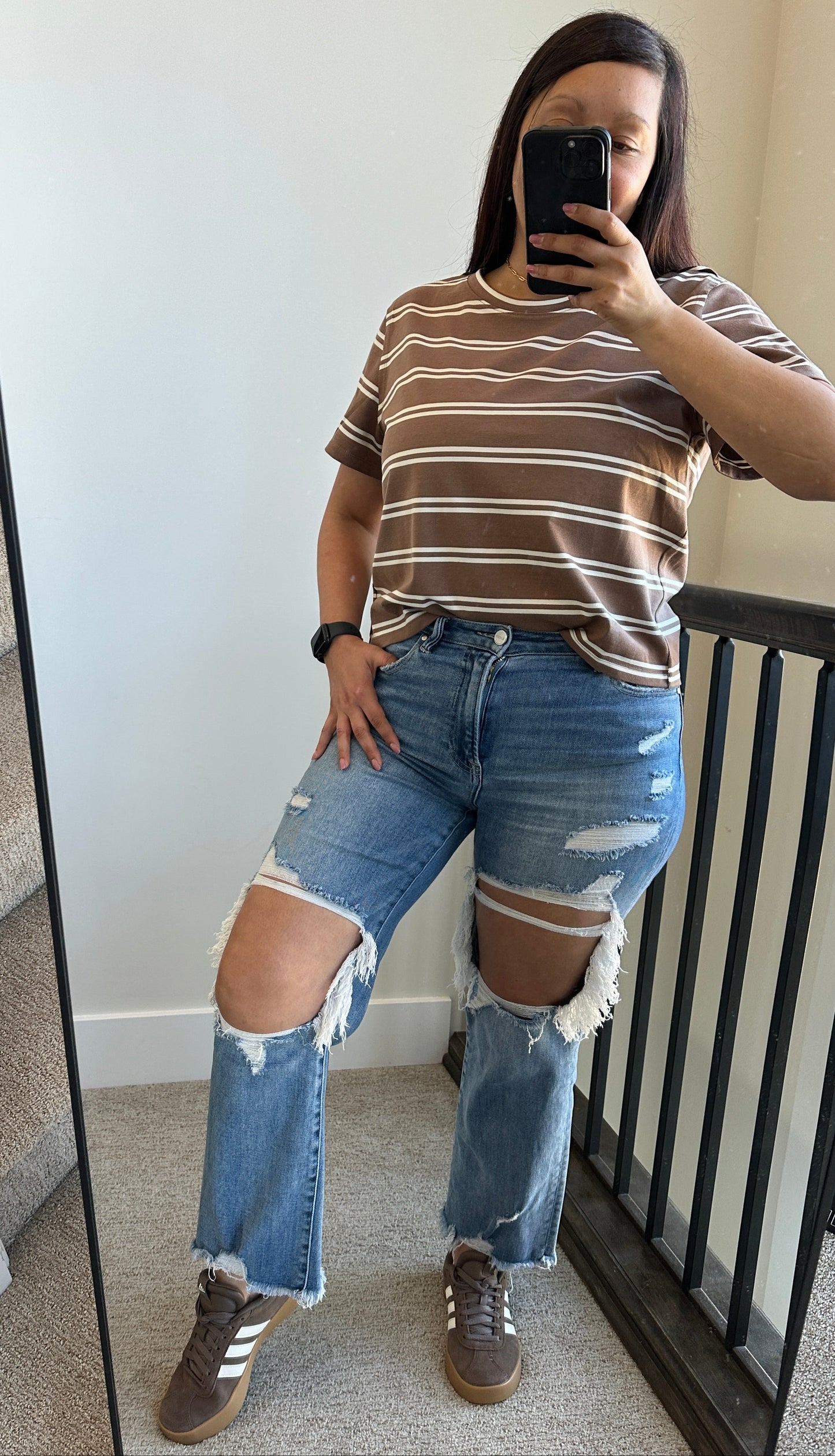 The Easy Days Stripe Tee