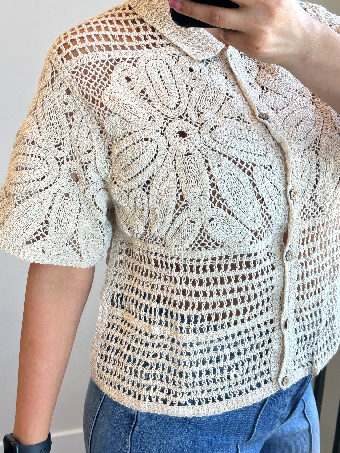 The Daisy Crochet Cardigan