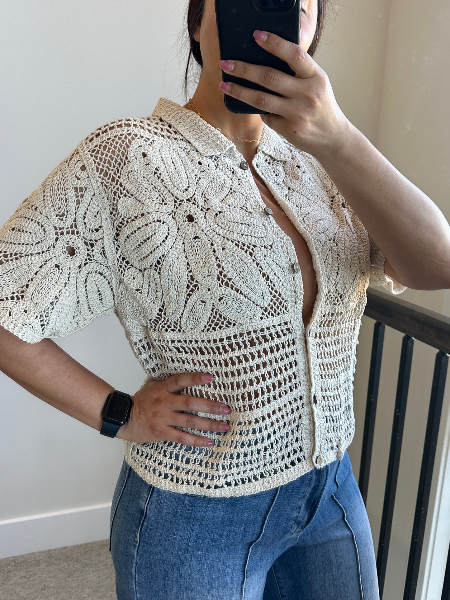 The Daisy Crochet Cardigan