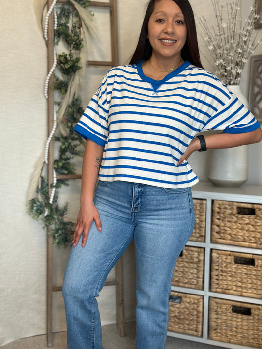 The Marlowe Stripe Knit Top