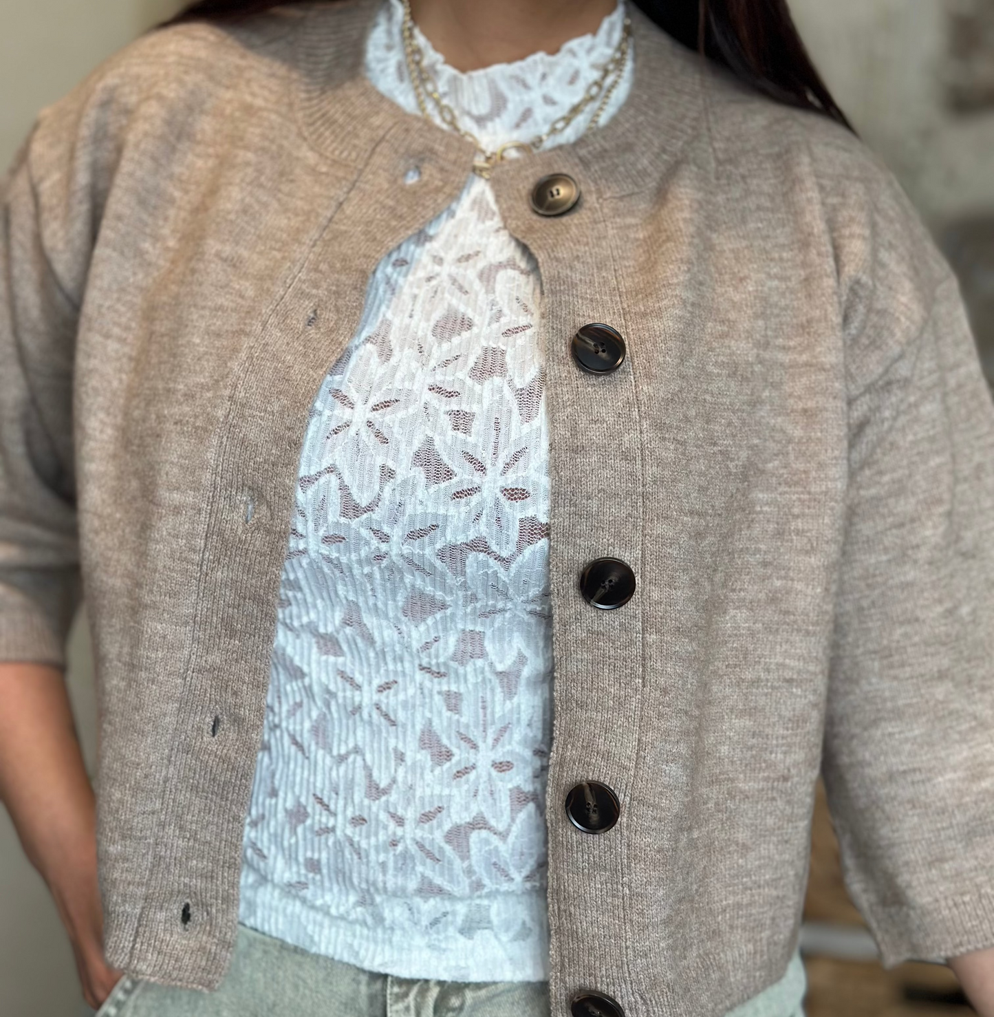 The Heirloom Lace Layering Top