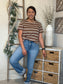 The Easy Days Stripe Tee