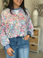 Brielle Floral Pullover 💙🌸