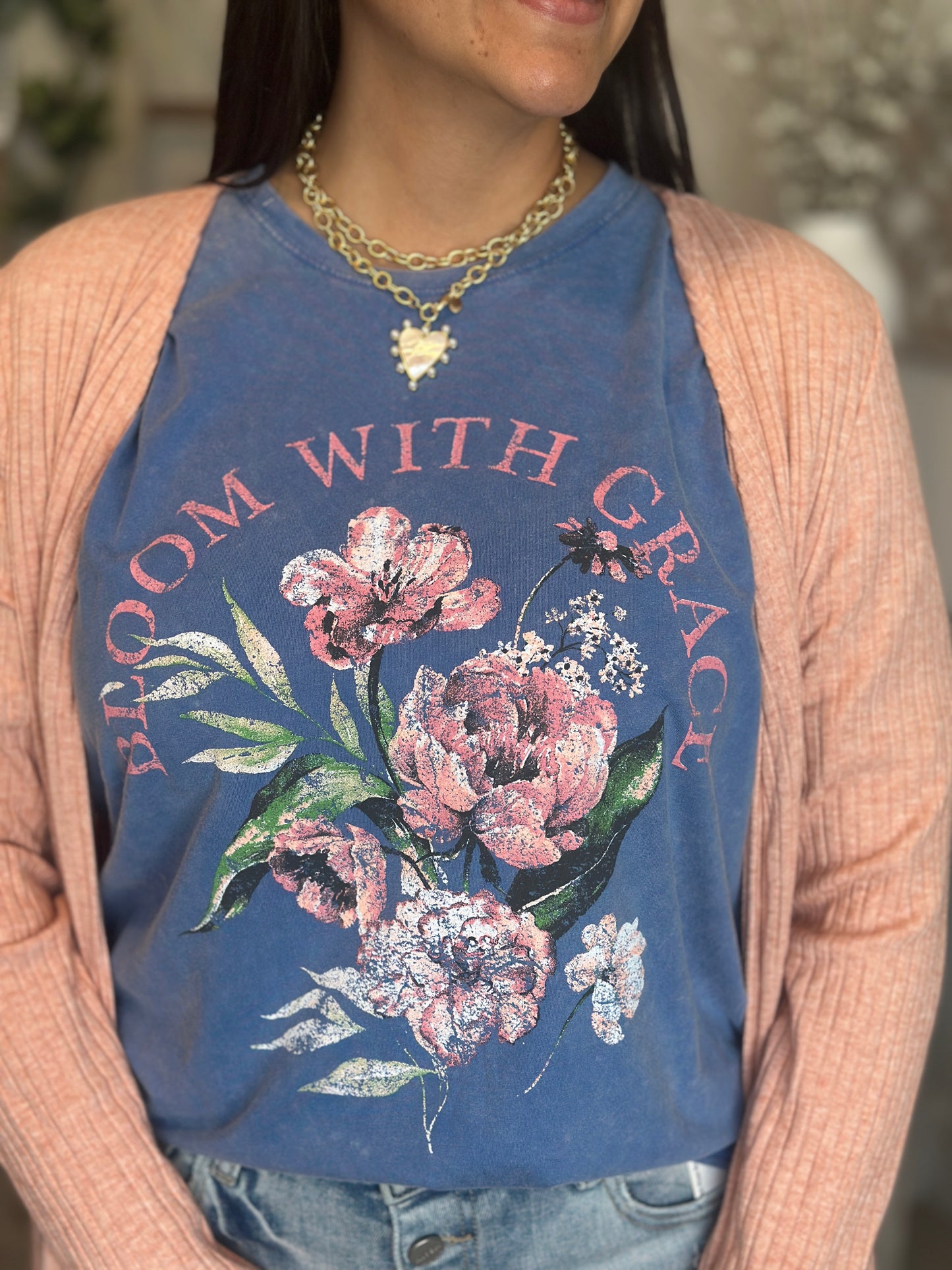 Bloom With Grace Tee