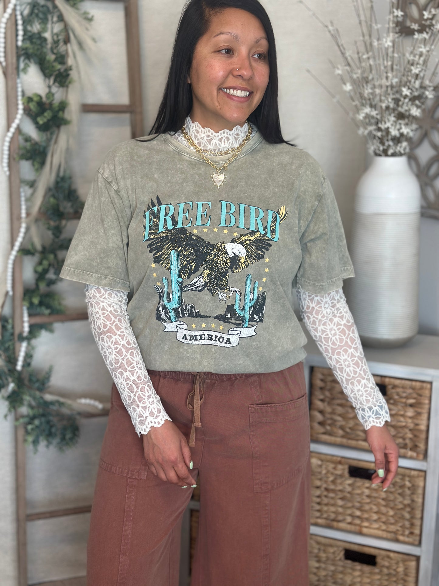Free Bird America Tee