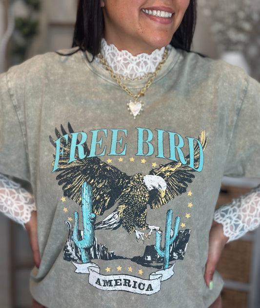 Free Bird America Tee