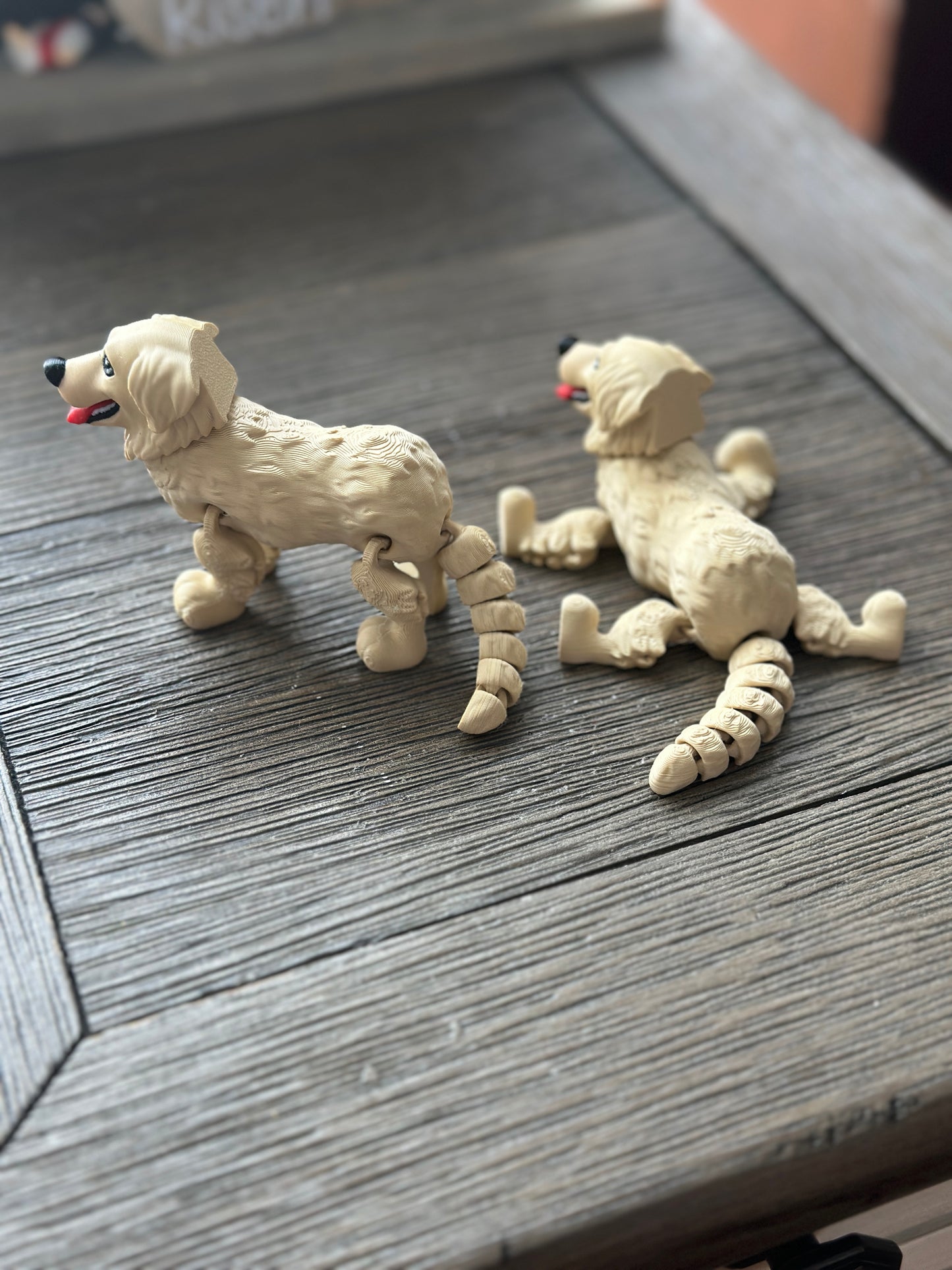 Articulated Golden Retriever 🐶