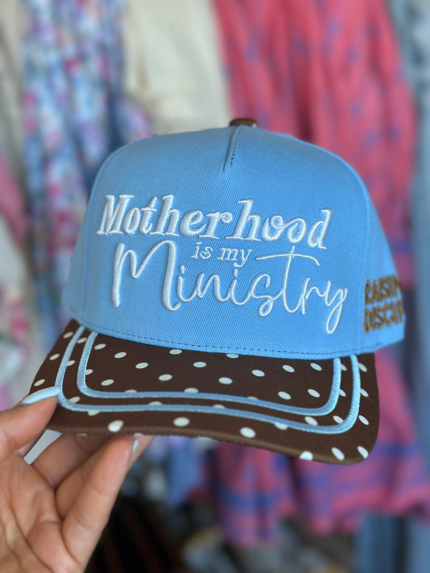 Motherhood Is My Ministry Hat 🤍✨