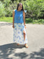 Bluebell Breeze Tiered Maxi Skirt 💙🌿
