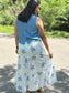 Bluebell Breeze Tiered Maxi Skirt 💙🌿