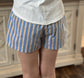 Seaside Stripe Shorts 🌊💛