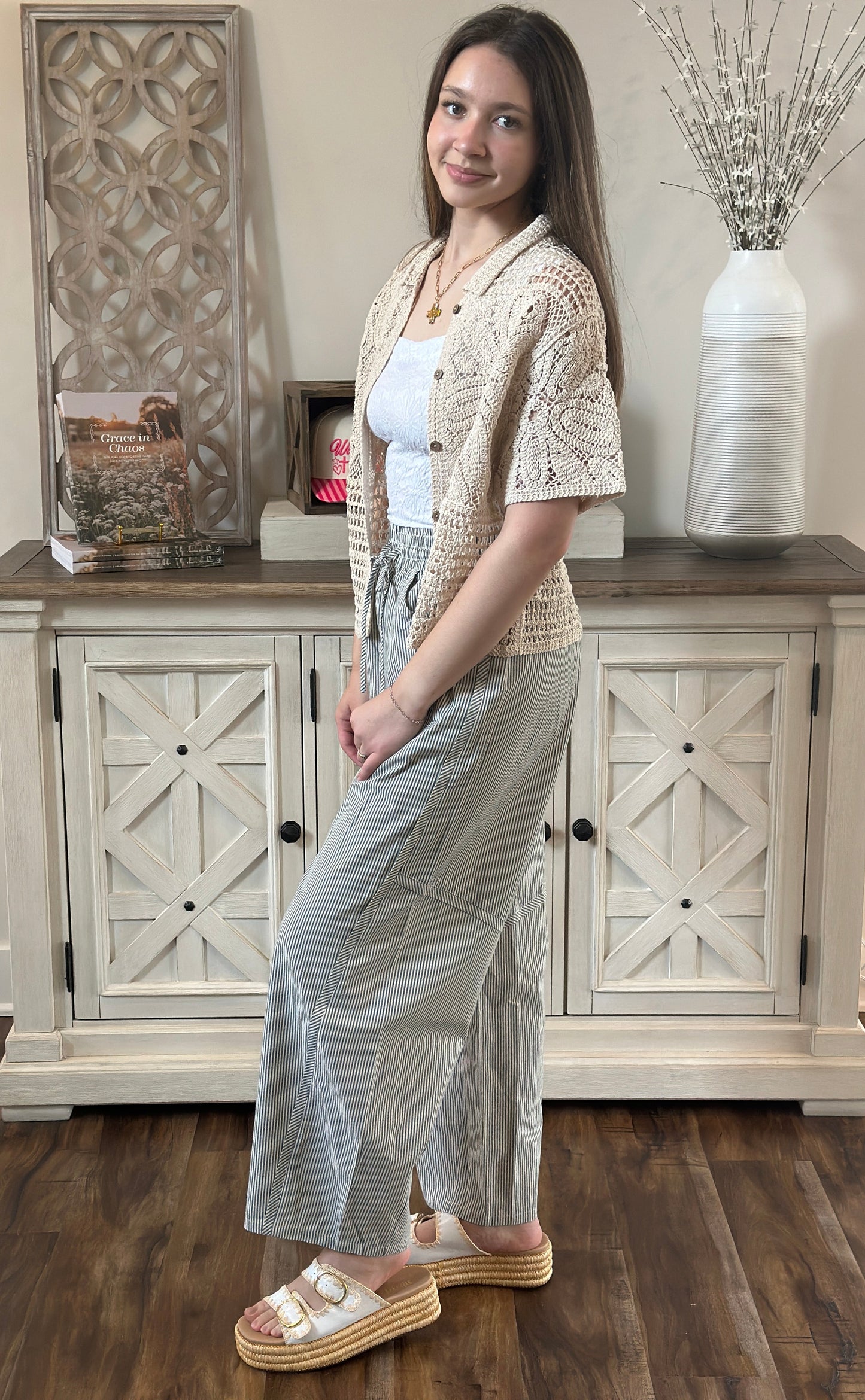 Sage Street Barrel Pants 🌿