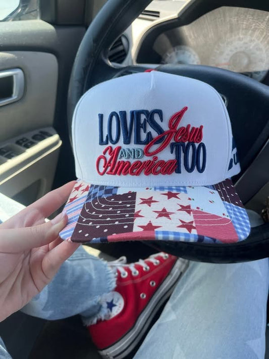 Loves Jesus & America too