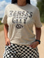 Daisy Leopard Kansas City Tee