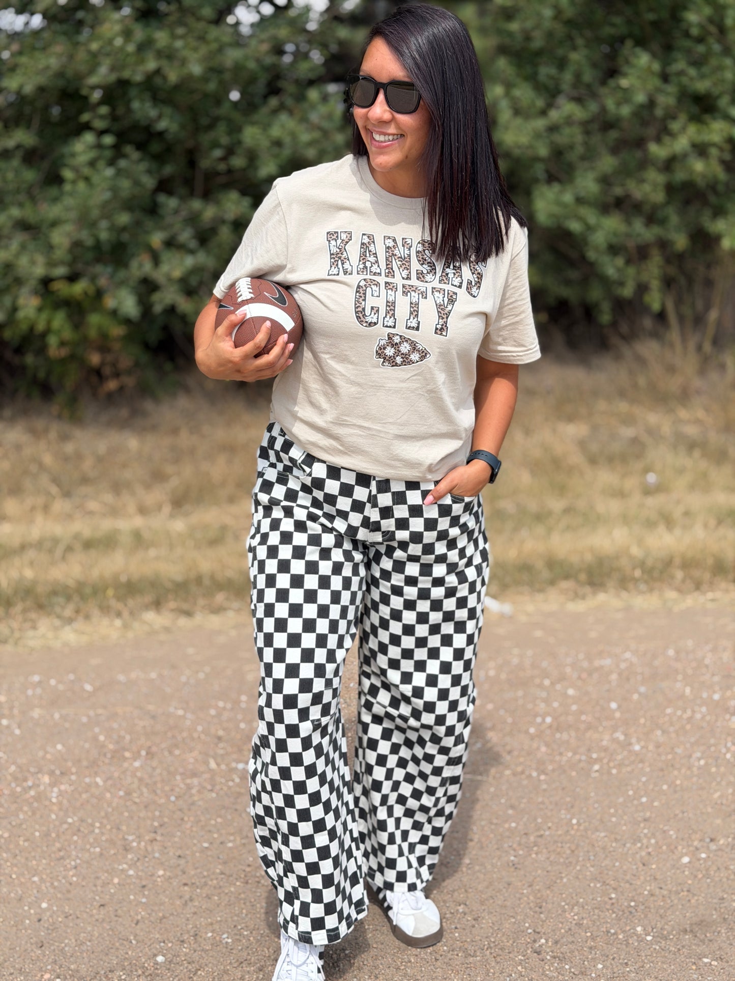 Daisy Leopard Kansas City Tee