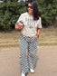 Daisy Leopard Kansas City Tee