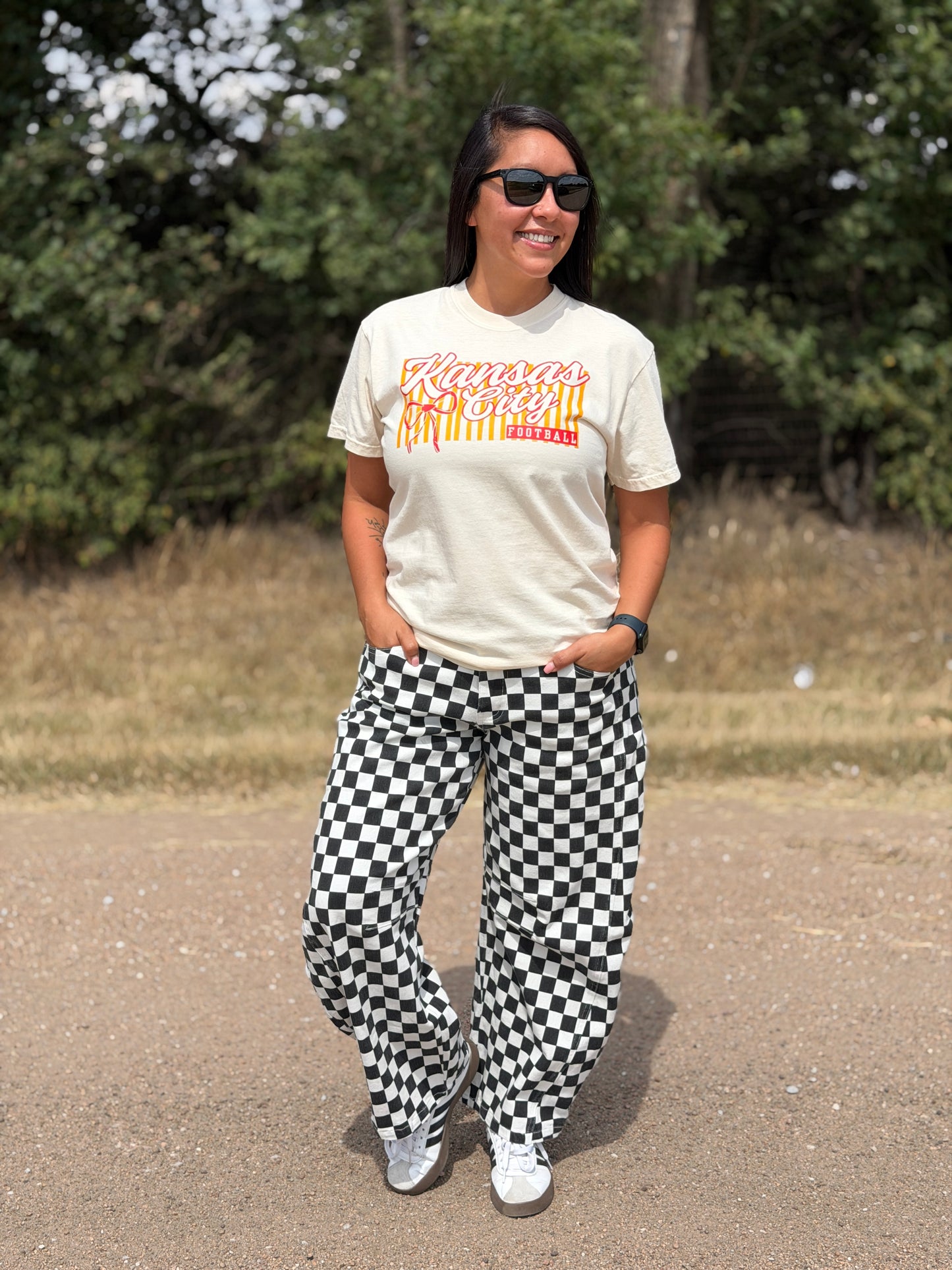 Kansas City Football Script Tee