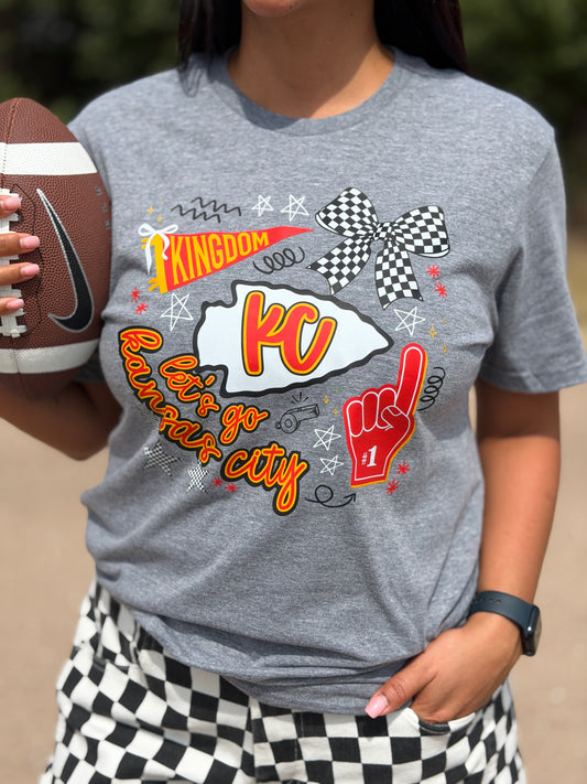 Let's Go Kansas City Collage Tee