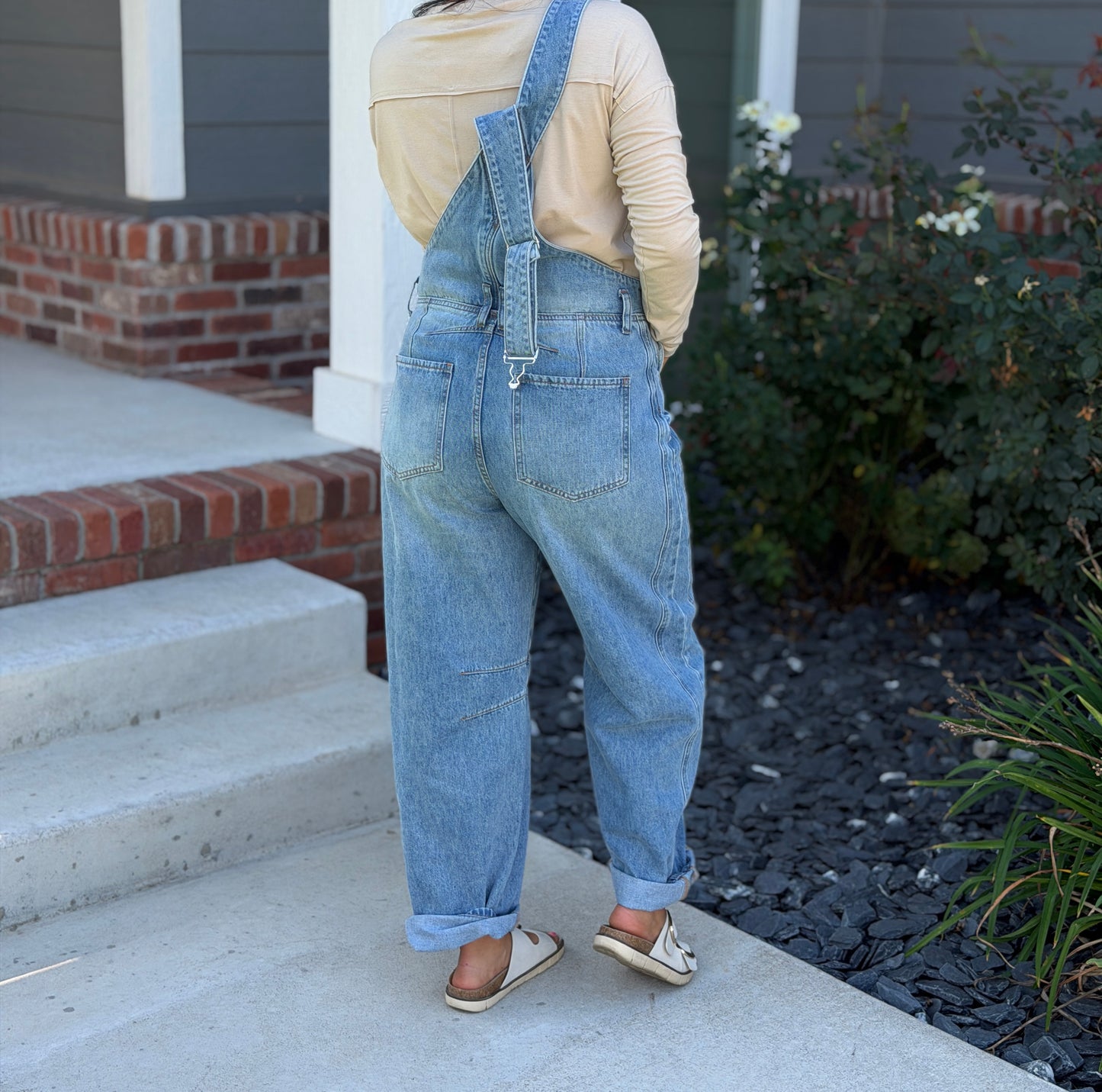 The Rowan Barrel Overalls