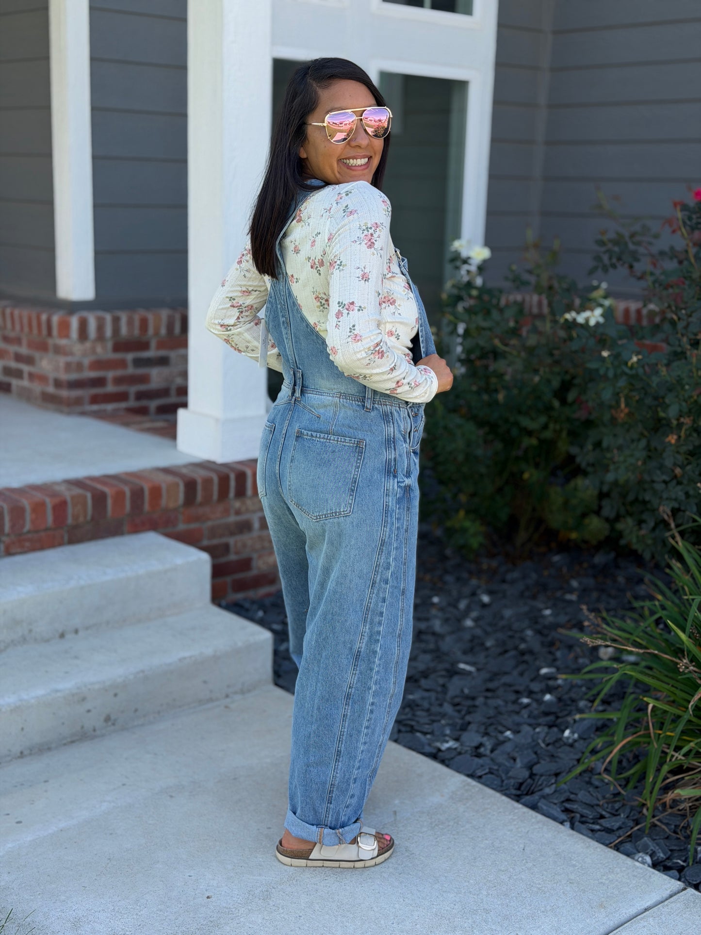 The Rowan Barrel Overalls