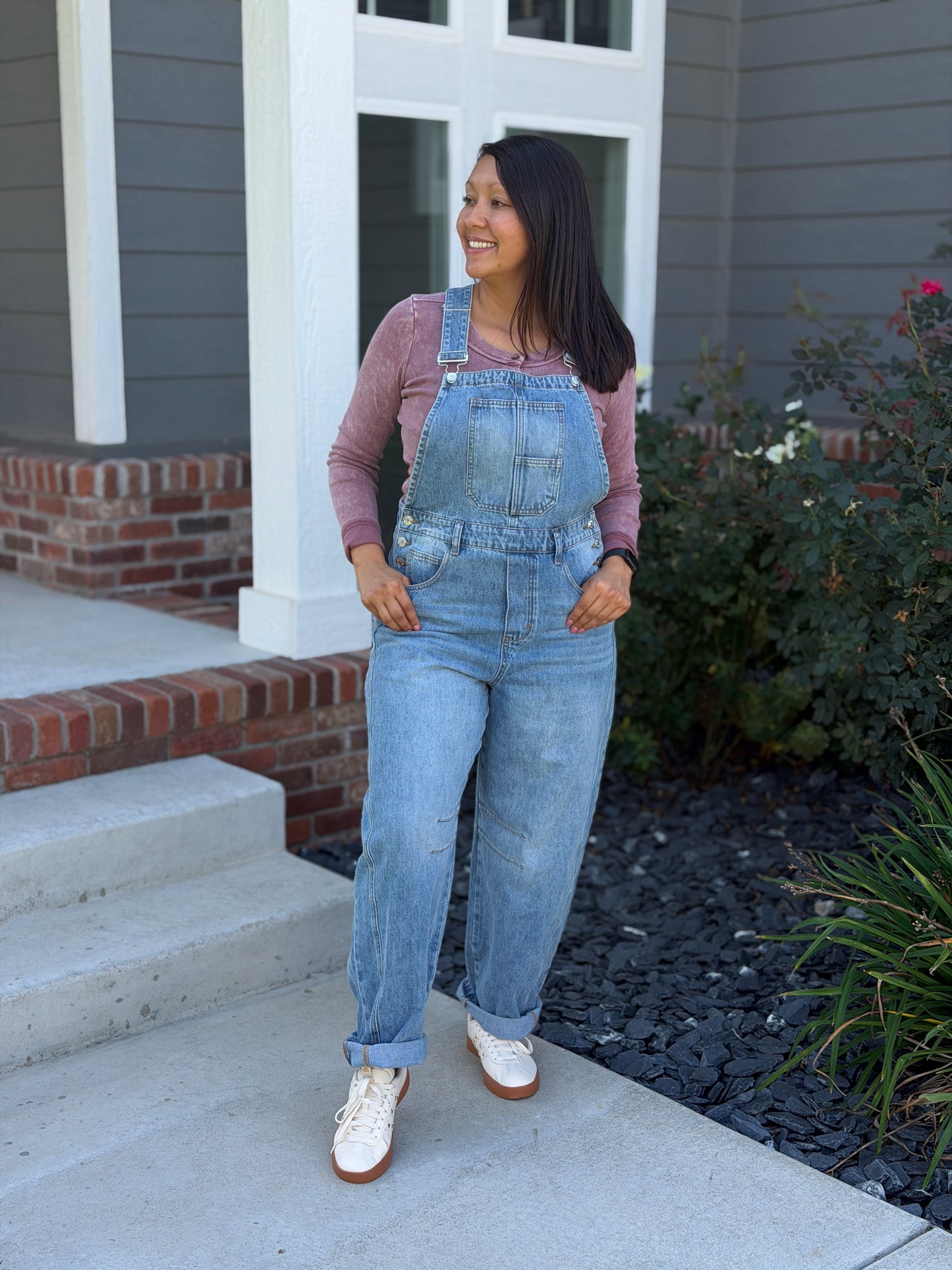 The Rowan Barrel Overalls