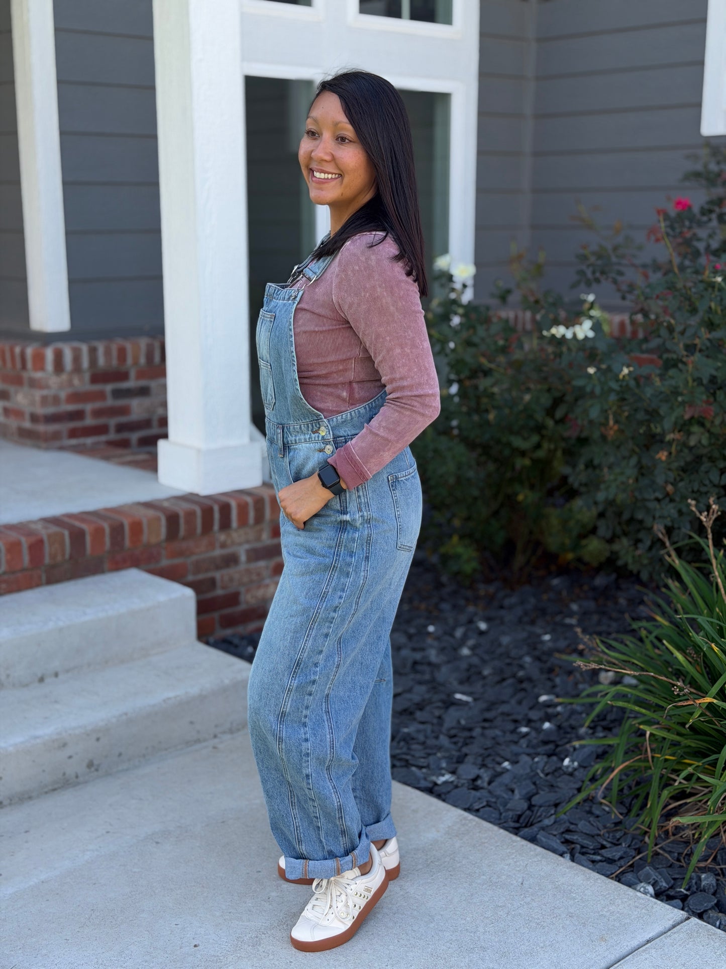 The Rowan Barrel Overalls