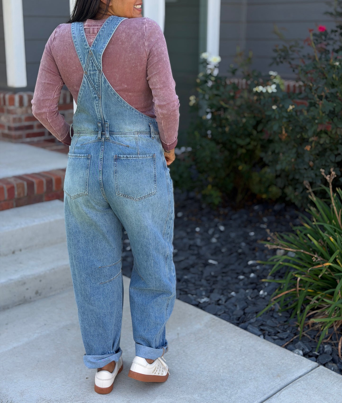 The Rowan Barrel Overalls