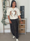Tiger Print Graphic Tee