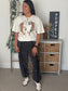 Tiger Print Graphic Tee