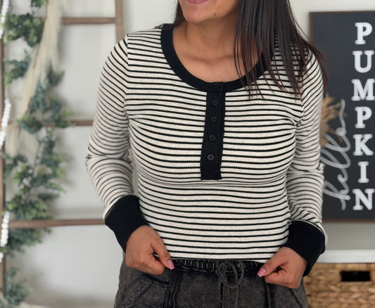 The Everyday Stripe Henley