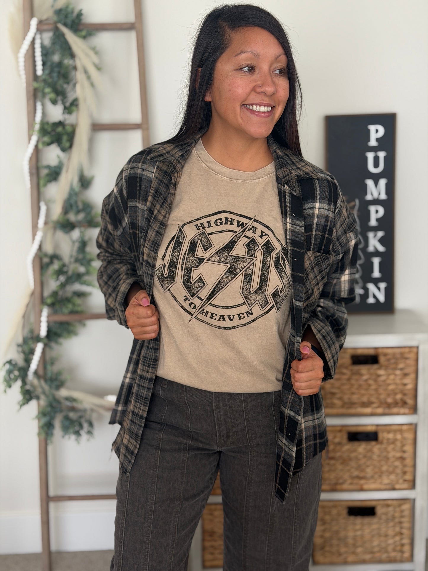 The Kambrie Plaid Flannel Shirt