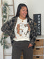 Tiger Print Graphic Tee