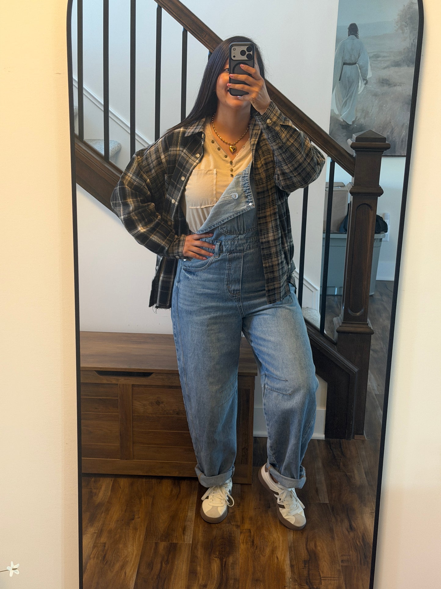 The Rowan Barrel Overalls
