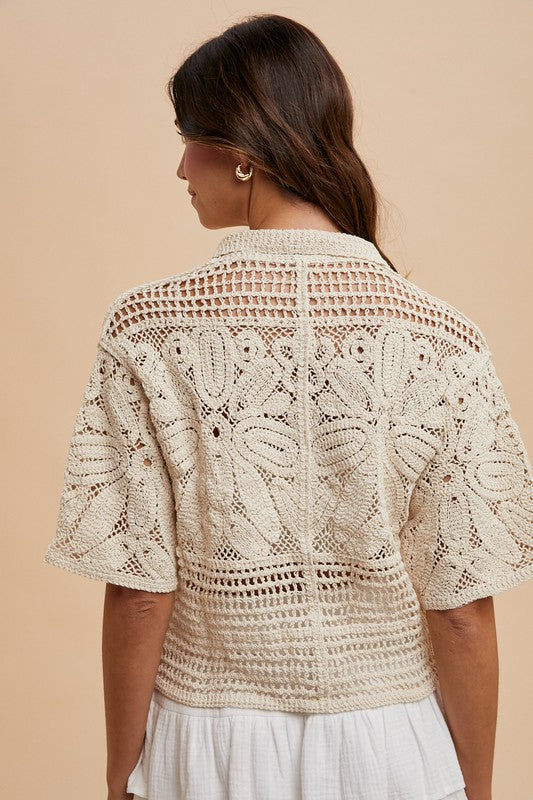 The Daisy Crochet Cardigan