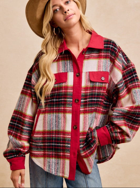Fireside Plaid Shacket