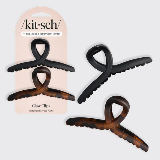 Large Loop Claw Clip Duo