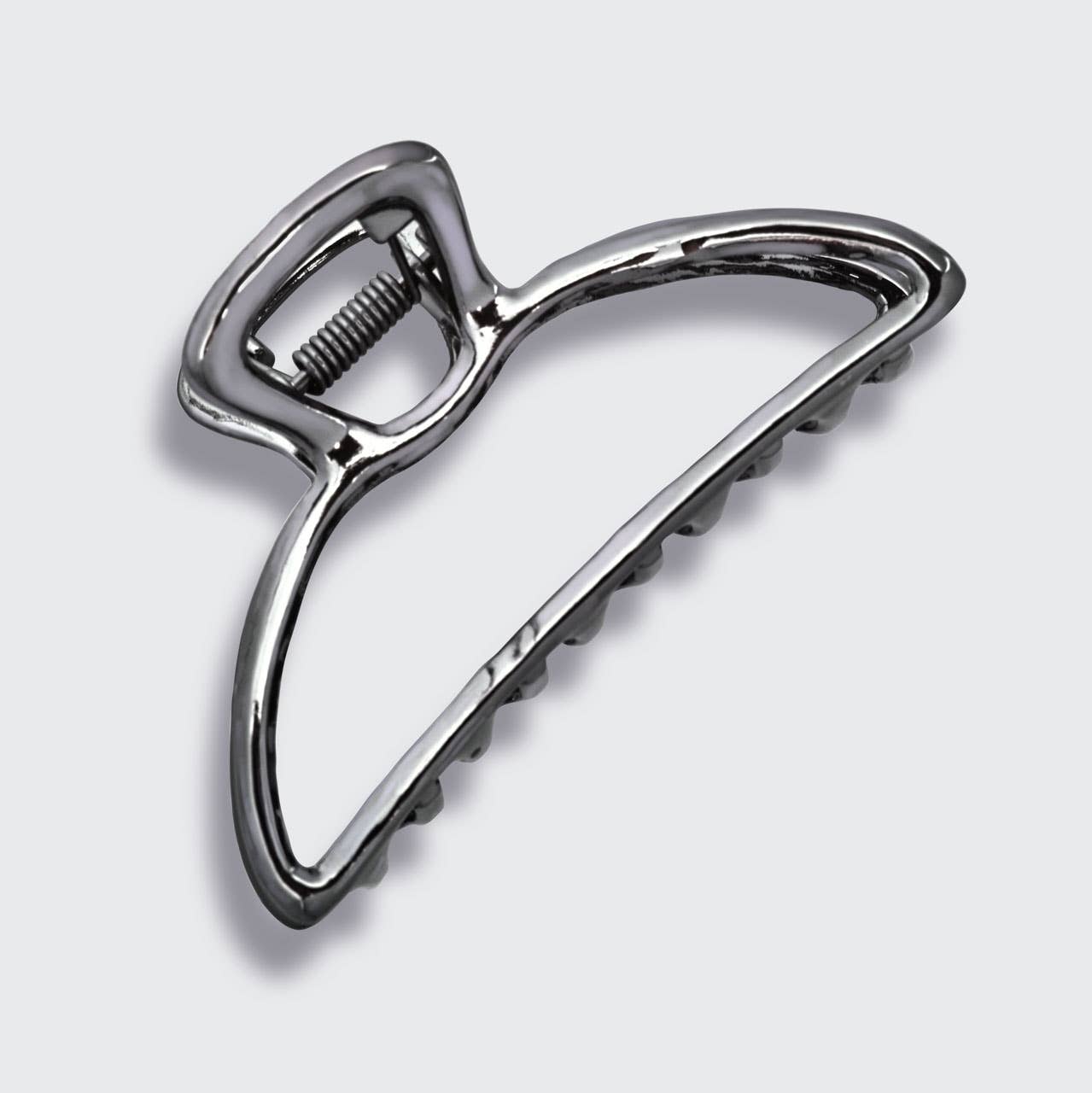 Hematite Luxe Claw Clip