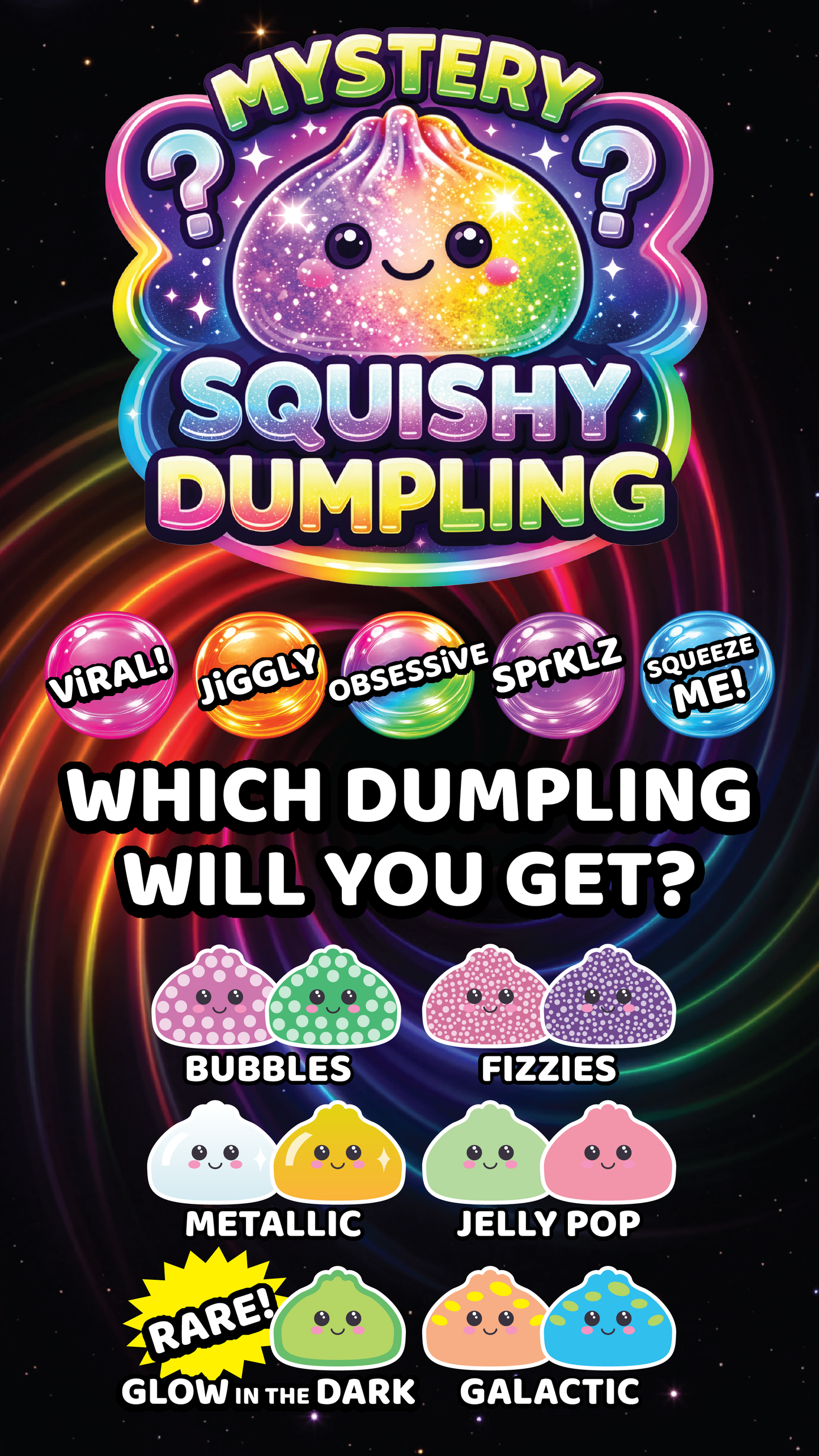 Mystery Dumpling Squishy