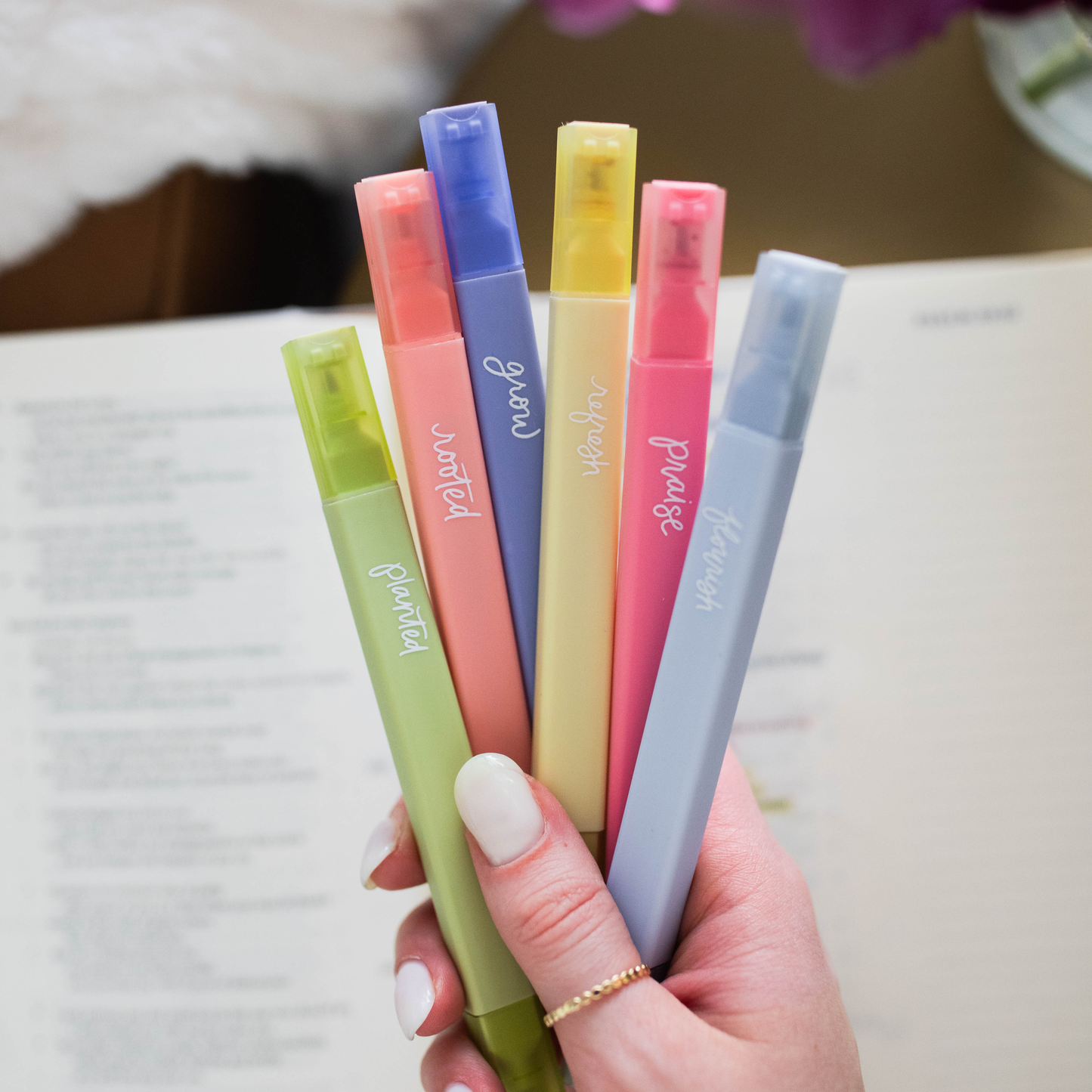 Garden Bible Highlighter Set 🌸