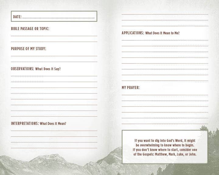 My Bible Study Tracker