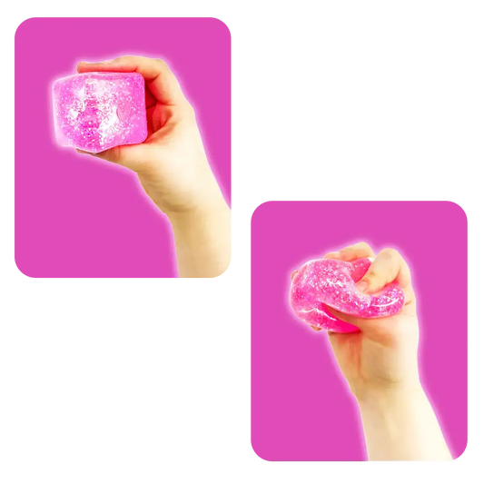 Sparkle Squishy Cube