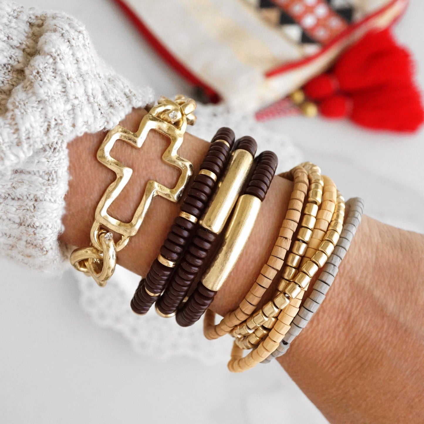 Cross Bracelet