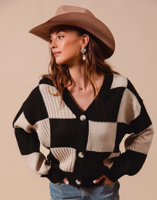 Check Yes to Love Cardigan
