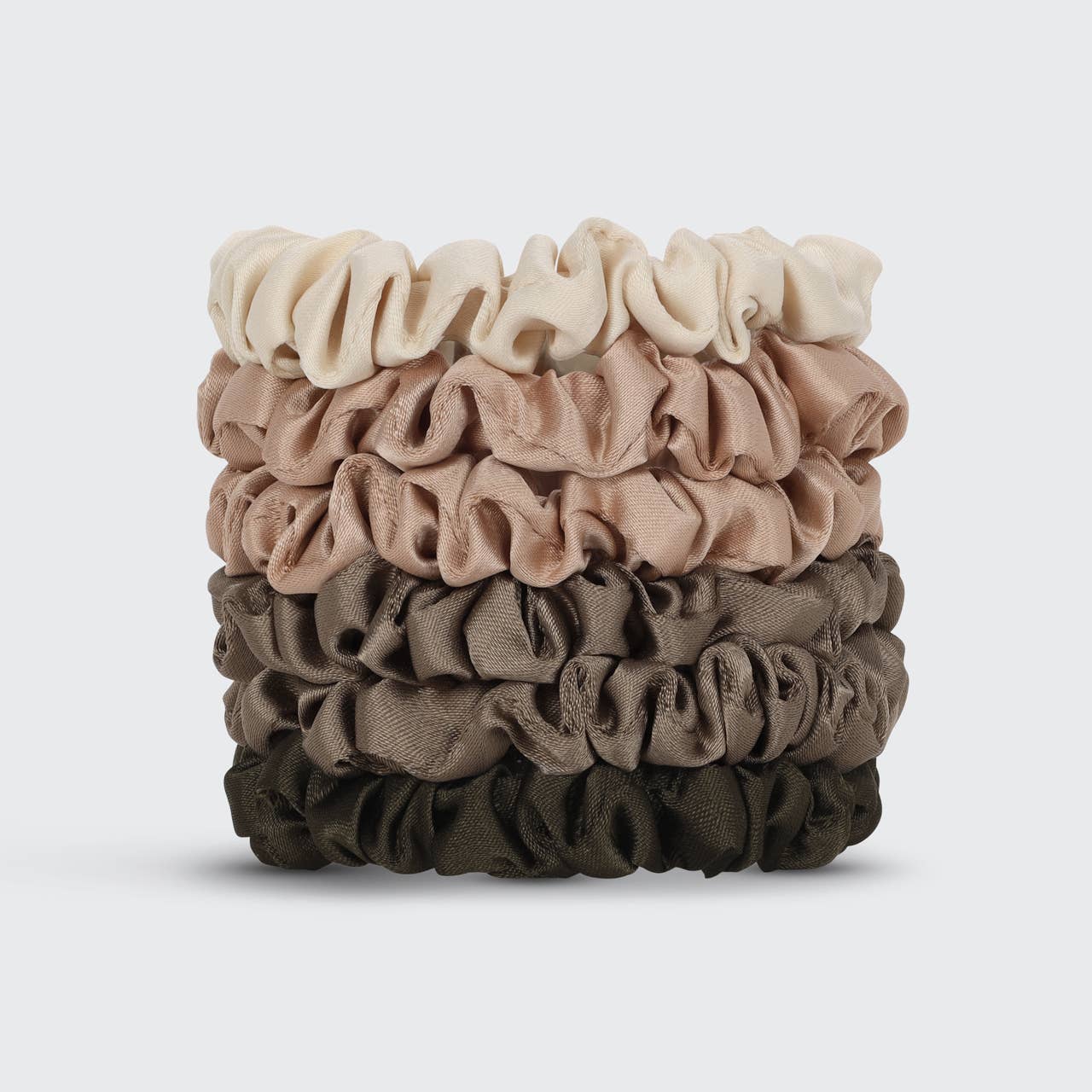 Everyday Satin Scrunchie Set 🤎